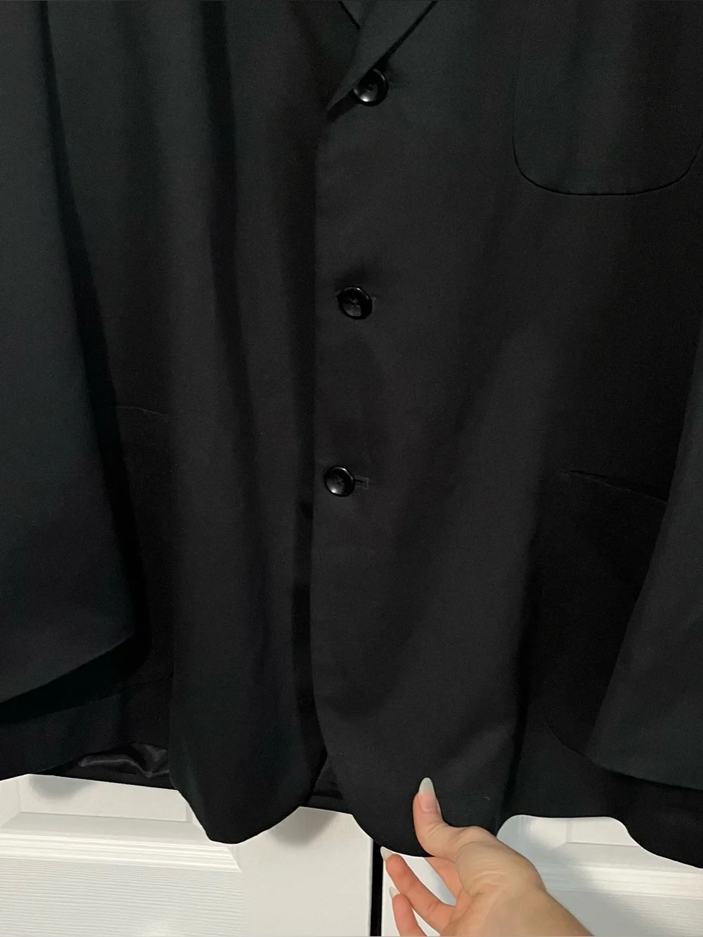 J. Ferrar size 48R men’s vintage blazer black